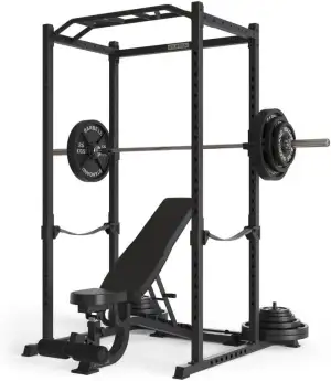 Atletica R5-Base Power Rack | Squat Rack Basiskäfig für Grundübungen | Multi-Gri