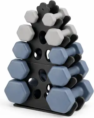 Hantelständer Hantelablage Metall Hantel Ständer Kurzhantelständer A-Rahmen Dumbbell Rack
