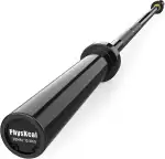 PhysKcal Olympische Langhantelstange 50mm für Krafttraining | Profi SZ Curlstange und Gerade Hantelstange 120 cm | 182 cm International Allrounder Langhantel