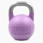 SUPRFIT – Pro Competition Kettlebells – genormte Wettkampf Kugelhantel aus massivem Stahleinzelguss für Kraft- & Crosstraining – mit Farbcodierung zur besseren Unterscheidung der Gewichte