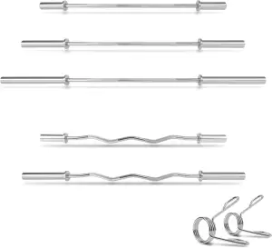 Olympia Hantelstange Ø50 mm – Langhantelstange, Curlstange SZ olympische Langhan
