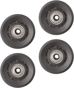 Seilrolle 90mm, Umlenkrolle Fitness Latzug Fitnessgeräte Kraftstation Ersatzteile Riemenscheibe mit Kugellager