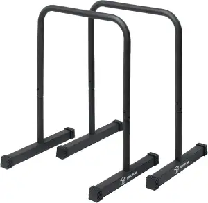 Eric Flag Dip Barren aus Robustem Stahl für Krafttraining, Calisthenics, Dips – Parallettes Calisthenics Stabile und Solide, Dip Stange für Körpergewichtstraining, Home Gym, bis zu 250 kg Belastbar