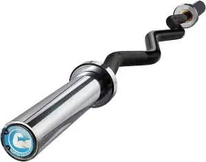 Olympische Langhantel 50mm für Krafttraining – Professionelle SZ-Curlstange für 
