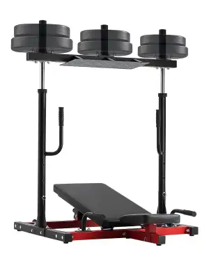 VEVOR Vertikale Beinpresse, spezielles Heim-Fitnessgerät für den Unterkörper, Trainingsgerät aus Karbonstahl, verstellbares Beinkrafttraining für hochintensives Drücken 249,48 kg belastbar