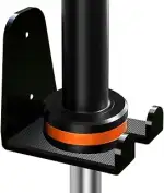 Fitarc Barbell Wall Mounted Olympic Barbell Holder,Barbell Hanger for 33mm Bar,Hanging Barbell Ra...