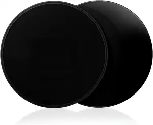 Core Sliders, Gliding Disc Fitness Training für Ganzkörper-Übung, Doppelseitig Gleitscheiben den ...