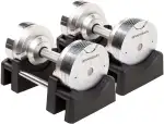 BRAINGAIN Verstellbare Kurzhantel Set 23,5kg / 32,5kg / 41,5kg – Jetzt mit 34mm Gen 4-Griff – Gew...