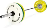 OLYMPIA SET PROFESSIONAL STUDIO - Olympia Hantelstange mit Verschluss + Gewichtsscheiben auswählbar - Olympia Hantelscheiben