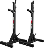 K-Sport: Squat Rack I verstärkte Langhantelablage bis 250 kg belastbar I Hantelablage zum effekti...