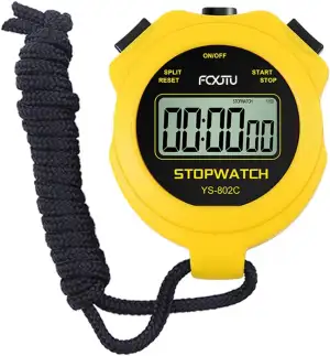 FCXJTU Einfacher digitaler Sport-Stoppuhr-Timer, Keine Glocken, Keine Uhr, kein 