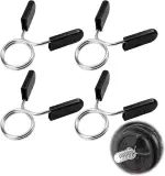 Hantelstange Federverschluss 4 Stück 28mm Gewichte hantel Langhantel Clip, für Hanteln, Gewichtheben