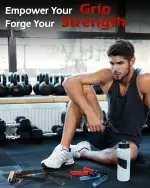 Hozzen Handtrainer Fingertrainer, Griffkraft Trainer Trainingsset - 6er-Pack (50-200LB) Handgelen...