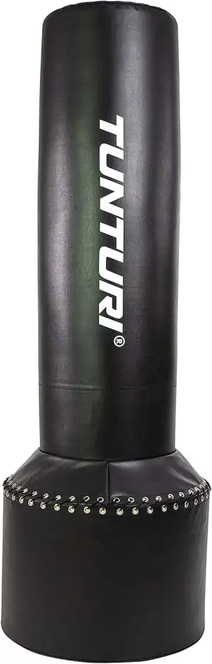 Tunturi Standboxsack 170/180cm - BOB Boxsack stehend/Boxständer freistehend/Boxständer - Robuster Punching-Sack für MMA, Boxen, Training - Für Erwachsene (Anfänger & Profis)