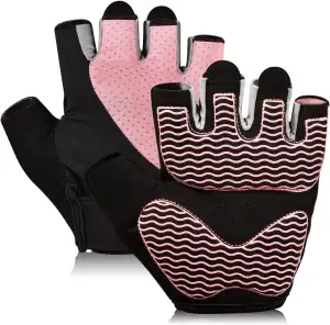 Sunnex Fitnesshandschuhe–Trainingshandschuhe/Fingerlos/rutschfest & atmungsaktiv – gepolsterte Handflächen für Gewichtheben, Krafttraining, Crossfit, Radfahren, Klettern & Rudern–Damen & Herren