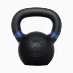 SUPRFIT – Elite Kettlebells – pulverbeschichtete Kugelhantel aus massivem Gusseisen für Fitness, Crossfit & Krafttraining – mit Farbcodierung zur besseren Unterscheidung der Gewichte
