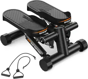 Sportsroyals Exercise Stair Stepper für Zuhause – Up-Down Swing Stepper mit Powe