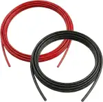 Springseil Speed Rope mit Trainings-eBook + Ersatzkabel | 2 verstellbare Stahlseile, Profi Kugell...