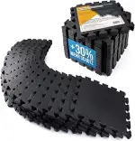 Boden-Schutzmatten XXL Set; Fitnessmatte Bodenschutz Puzzle-Matte; Unterlegmatte für Fitnessgerät...