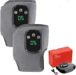 Fussmassagegerät Elektrisch Testsieger 3-in-1, Neuropathie Fußmassager mit Wärmetherapie und Vibration, Tragbares Kabelloses Massagegerät für Füße und Knöchel