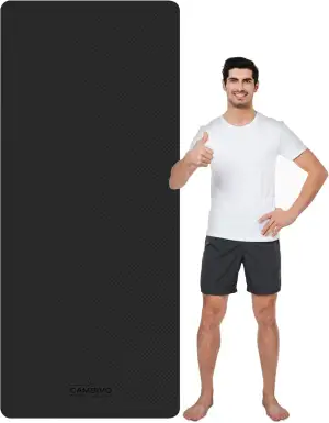 CAMBIVO Yoga Matte Extra Lang, 213x81x0.6cm Yogamatte, Sportmatte Fitnessmatte R