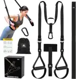 Flintronic Schlingentrainer, Sling Trainer Set für EIN Ganzkörpertraining, Schlingentrainer für Zuhause