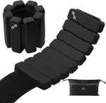 Sportneer tragbare Gewichtsmanschetten – 2er-Set (Jeweils 1 kg) für Damen und Herren, modisches k...