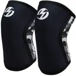 Kniebandagen (1 Paar), 7 mm Neopren, Kompressionskniebandage, großartige Unterstützung für Cross-...
