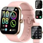 Jugeman Smartwatch Herren Damen, Sportmodi Fitnessuhr mit Wasserdicht Fitness Tracker Sportuhr für Android iOS