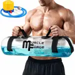Aqua Power Bag 15/20/25/30 kg – Wassertrainingsbeutel für Stabilisation, Core- und Krafttraining, Adjustable Water Bag für Fitnessstudio, Outdoor und Functional Training