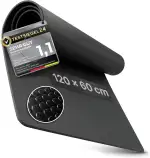 NEOLYMP Bodenschutzmatte Fitnessgerät (120 x 60 cm) - Laufband Matte 8mm Dicke - langlebig, rutschfest & stoßdämpfend - Fitness Unterlegmatte für Crosstrainer - Gymnastikmatte, Fitnessmatte