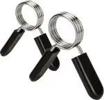 C.P.Sports Feder-Feststeller Hantelverschlüsse Paare | 25mm, 28mm, 30mm, 50mm Durchmesser | Stahl Federverschlüsse, Federclips für Hantelstangen | für Kraftsport, Fitness, Gym