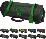 Premium Power Bag 5-25 kg, Robuster PVC Gewichtssack mit Griffen, Vielseitiger Sandbag für funktionelles Training, CrossFit, Hyrox Workouts, Kraft & Ausdauer