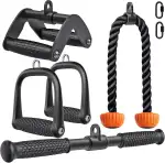 SELEWARE Handles for Cable pulls, Cable pulls kabelzug LAT pulldown bar, kabelzug Fitness Biceps ...