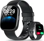 Smartwatch Herren Damen, 1.83" Smart Watch mit Alexa/Bluetooth Anrufen, 120+Sportmodi Fitnessuhr mit Herzfrequenz/Schlafmonitor/Schrittzähler, IP68 Wasserdicht Fitness Tracker Sportuhr für Android iOS