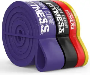 Klimmzugband für Widerstandsbänder Krafttraining, Klimmzug Bänder Set – Premium Qualität Resistance Pull Up Bands für Klimmzüge Training, Kraft, Mobilität, Reha, Dehnung im Fitnessstudio oder Zuhause
