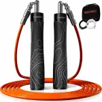 Springseil mit Gewicht – Verstellbares Heavy Rope Set Für HIIT, Krafttraining & Fettverbrennung – Inklusive 3 austauschbaren Kabeln und Aufbewahrungstasche