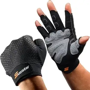 SueStar Trainingshandschuhe für Männer und Frauen, Gewichtheben mit vollem Handflächenschutz, aus...