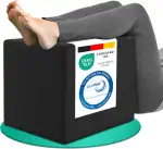 ELONEO Bandscheibenwürfel, Stufenlagerungswürfel zur Stufenlagerung, Stufenbett mit Bezug, Fitness Würfel, Schaumstoff, 40 x 50 x 50 cm