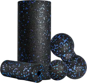 Faszienrolle Set Foam Roller Faszien Set mit Faszienball Mini Faszienrolle Klein