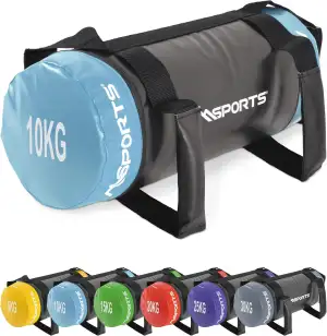 MSPORTS Power Bag Premium 5-30 kg Fitness Bag - Sandsack für Functional Fitness Gewichtssack
