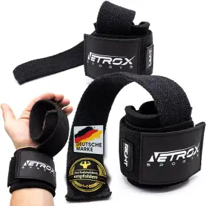 NetroxSports - Lifting Straps Fast Zughilfen für Krafttraining - Schnelles umwic