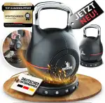 SPORTSCHMIEDE Kettlebell [Verstellbar] 2-20 kg Hanteln Set Gewichte Hantel für Home Gym | Hantelset Fitnessgeräte für Zuhause | Dumbbells Sportgeräte Zuhause Kugelhantel Gewicht Hantel Set