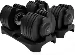 BRAINGAIN Verstellbares Kurzhantel-Paar, 15 in 1 (24kg) Gewichtsstufen, Smart-Click-Technologie f...