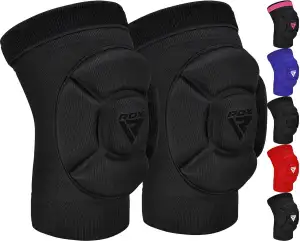 RDX Knieschoner für MMA Kickboxen und Muay Thai Training, Schaumstoff Gepolstert