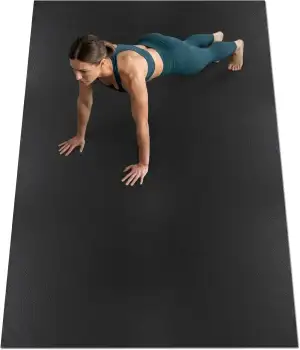 NEOLYMP Yogamatte XXL 213x152 cm – Bodenschutzmatte Fitnessgerät 8mm – Sportmatte Fitnessmatte ru...