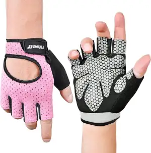 Fitness Handschuhe Damen Herren Atmungsaktive Gewichtheben Trainingshandschuhe für Sport Gym Krafttraining Bodybuilding Workout Radfahren