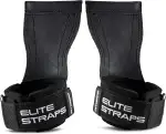 Fitgriff® Elite Straps 2.0 - Zughilfen mit Gummi-Pad für Krafttraining - Bodybuilding, Fitness, G...