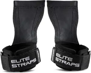 Fitgriff® Elite Straps 2.0 - Zughilfen mit Gummi-Pad für Krafttraining - Bodybui