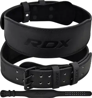 RDX Gewichthebergürtel Leder 4” und 6”, 10 Verstellbar Löcher Trainingsgürtel Sc